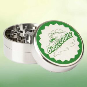 Broccodile® Premium Edelstahl Grinder Ø62mm – 3-teilig, gewindelos und 100% hygienisch